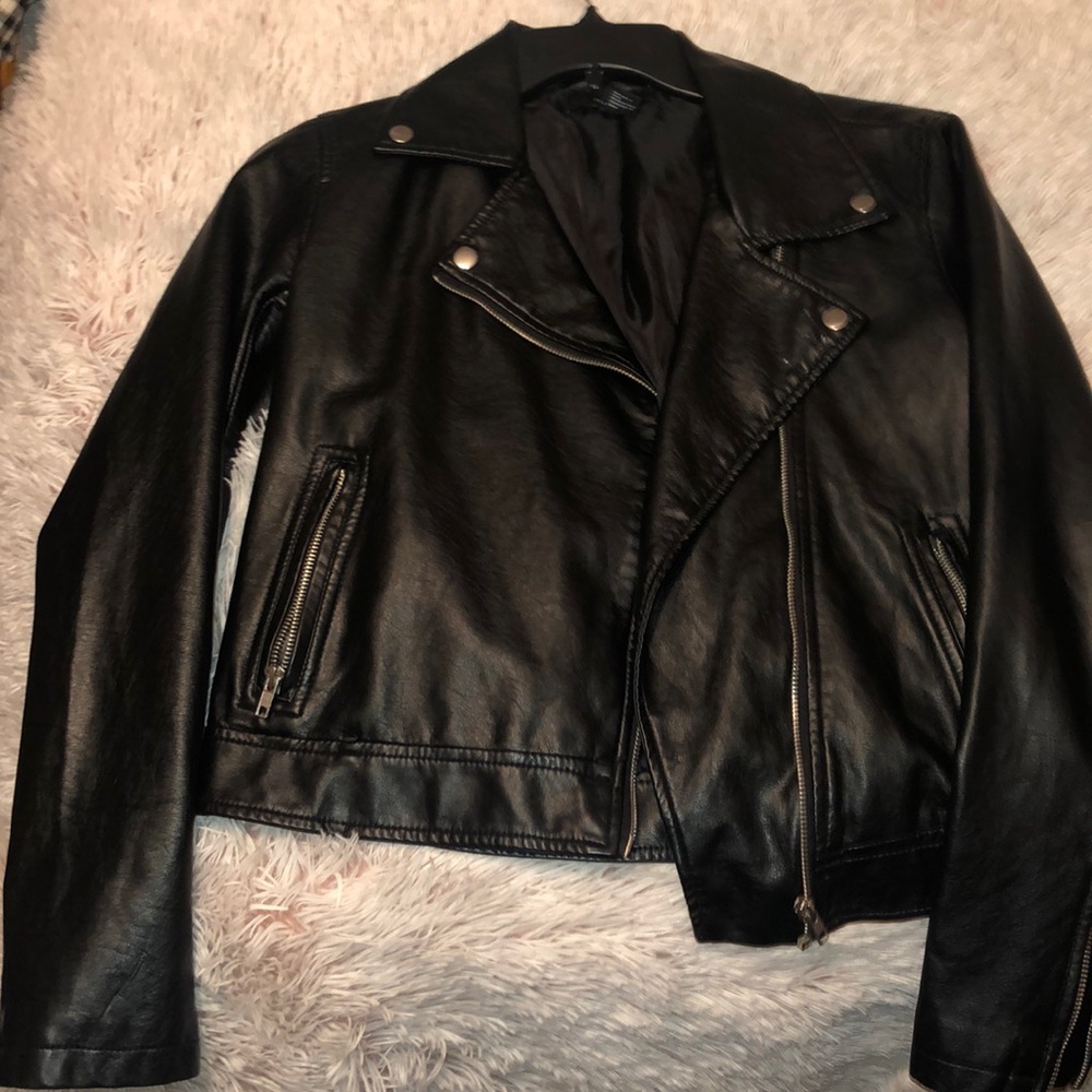 Leather jacket